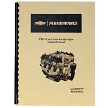 Chevrolet Performance Parts - 19434343 - Chevrolet Performance Circle Track Crate Engine Technical Manual For 19271821 (CT525)
