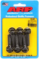 ARP - ARP1290901 - Chevrolet V6 & V8, Bellhousing To Engine Block Bolt Kit, Black Oxide, Hex Head, 1.375" Uhl, 3/8-16 Thread