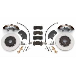 PACE Performance - GMP-22959672-S - Camaro SS Silver Brembo Front 6-Piston Upgrade Kit