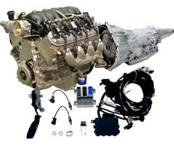 PACE Performance - Pace Muscle Car LS3 495HP Engine with 4L70E Transmission Combo Package CPSLS34804L70E-MCX