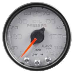 AutoMeter - AutoMeter Spek-Pro Electric Oil Pressure Gauge P32522