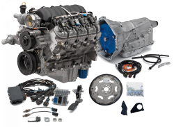 Chevrolet Performance Parts - Chevrolet Performance LS3 495HP Engine with 6L80E 6-Speed Auto Transmission Combo Package CPSLS3764806L80E