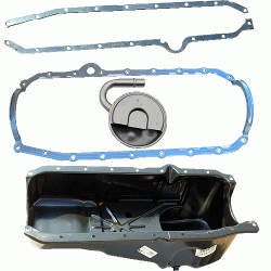 PACE Performance - PAC-12557558 - Oil Pan Kit- ZZ4 & 1986-2000 Small Block Chevy 1 Piece Rear Seal Applications
