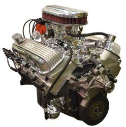 PACE Performance - Big Block Crate Engine by Pace Performance ZZ454 469 HP Polished Finish GMP-19433410-3X
