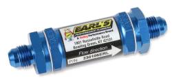 Earl's Performance - Earls Plumbing Aluminum In-Line Fuel Filter 230106ERL