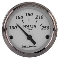 AutoMeter - AutoMeter American Platinum Electric Water Temperature Gauge 1938