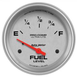 AutoMeter - AutoMeter Ultra-Lite Electric Fuel Level Gauge 4414