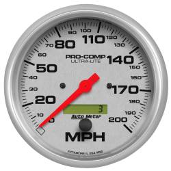 AutoMeter - AutoMeter Ultra-Lite In-Dash Electric Speedometer 4490