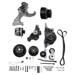Chevrolet Performance Parts - 19418818 - Small Block Chevy Serpentine Accessory Belt Drive System "Deluxe With Air"