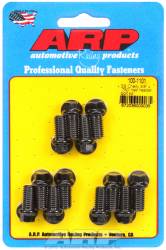 ARP - Header Bolt Kit Chevy Small Block ARP1001101 3/8"X .750"- Black Oxide- 6 Point Nuts-Qty.-12