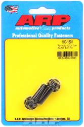 ARP - ARP1901601 - ARP Fuel Pump Bolt Kit-Pontiac- Black Oxide- 12 Point Head