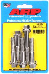 ARP - ARP 430-3202  ARP Water Pump Bolt Kit- Chevy V8- Stainless Steel- 6 Point Head