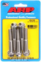 ARP - ARP6252250 - ARP Bulk Fasteners 3/8"-16 X 2.250" Stainless, Hex Head, 7/16" Wrenching - 5 Pack