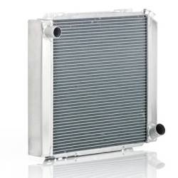 Be Cool Radiator - Radiator for GM w/Dual 1 Inch Core 19.5 x 31.5 Inch Qualifier Natural Finish Be Cool Radiator 35004