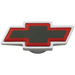 Proform - Proform Carburetor Air Cleaner Center Nut; Small Chevy Bowtie Style; Black Center W/ Red 141-322
