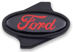Proform - Proform Parts 302-339 - Air Cleaner Center Nut - Black Crinkle with Red Ford Oval Emblem