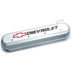 Proform - Proform Engine Valve Covers; Tall Style; Die Cast; Chrome With Bowtie Logo; LS Engines 141-265