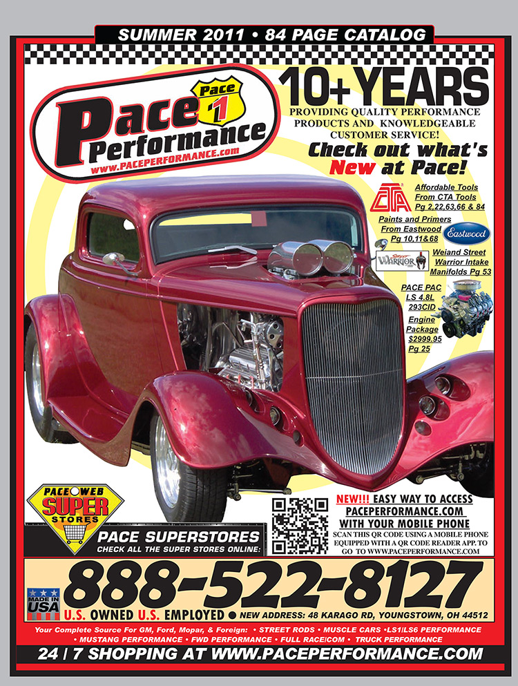 Pace Performance Online Virtual Catalog Page Cover