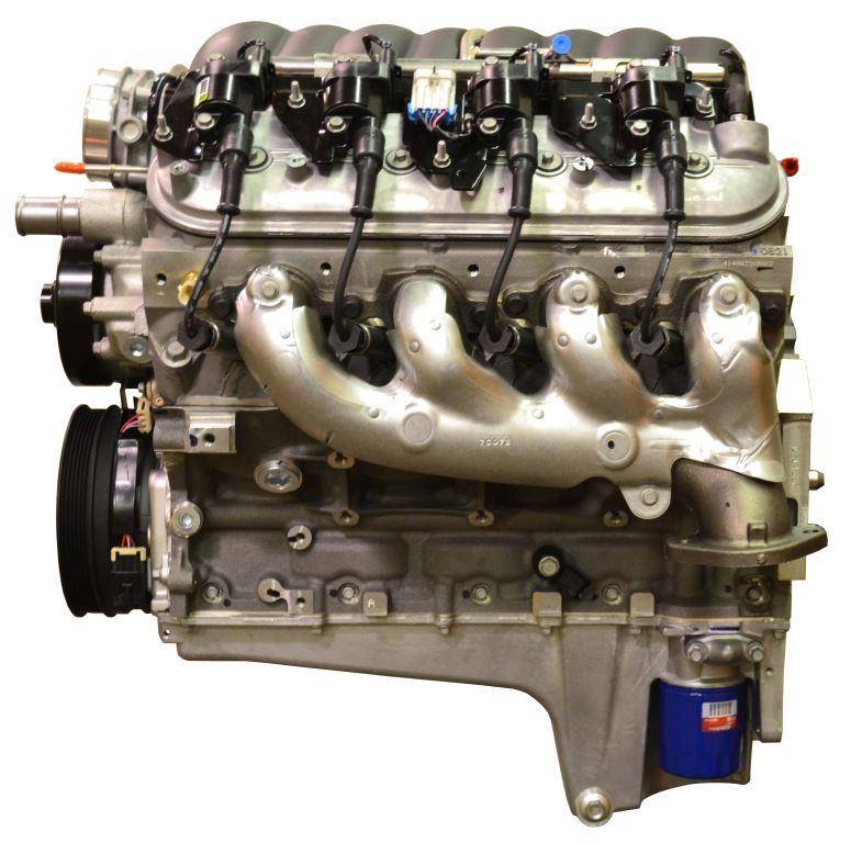 Chevrolet Performance 19434600 LS DR525 Sealed Race Engine with GM Muscle Car Oil Pan