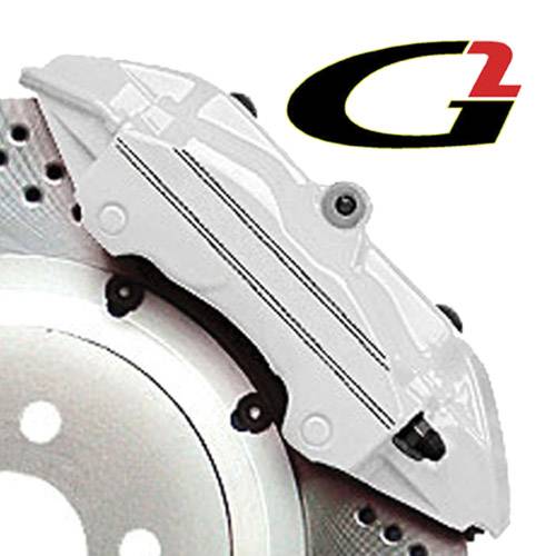 G2 USA - G2167 - White High Temperature Brake Caliper Paint System Set