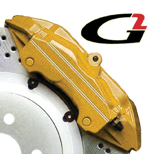G2168 - Gold High Temperature Brake Caliper Paint System Set
