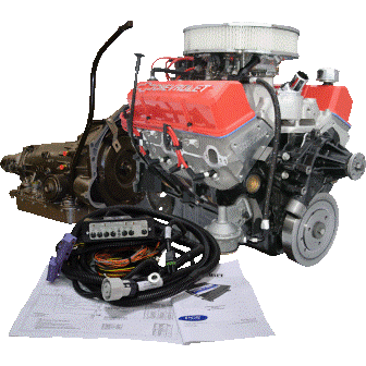 Chevy Crate Engine By Pace Performance Fuel Injected Sp3 435hp Orange Trim Efi Engine With 4l70e Transmission Package Gmp 4l70esp3 5f