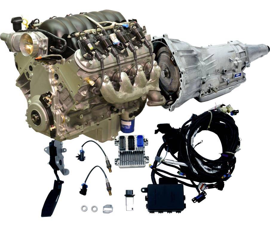 Pace Muscle Car LS3 525HP Engine with 4L70E Transmission Combo Package CPSL...