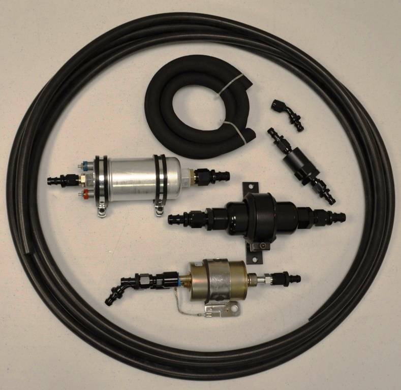 GM LS ENGINE FUEL LINE Kit (LSX SWAP) Push Lock Hose Filter Fittings Kit 20