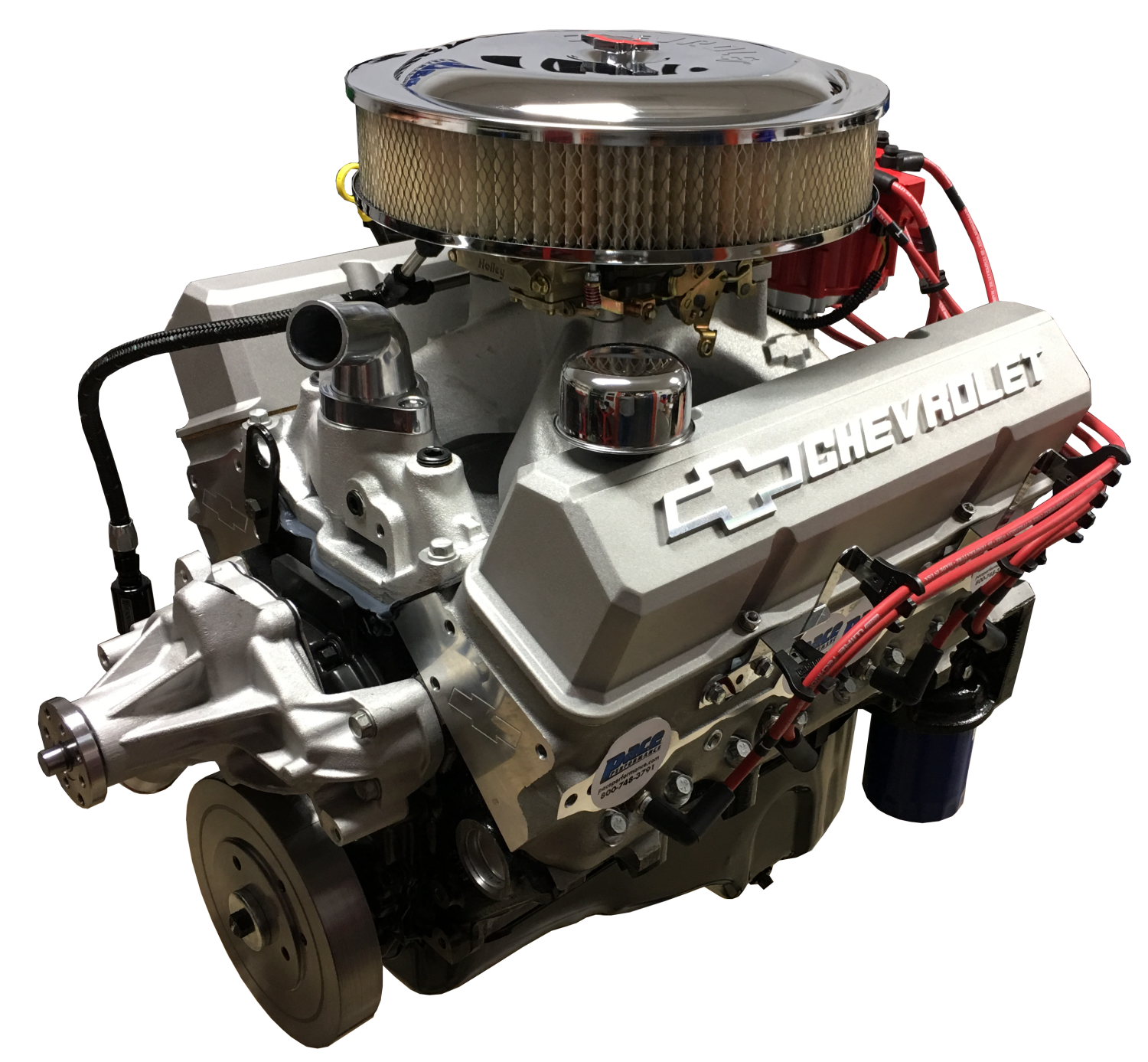 Small Block Crate Engine By Pace Performance Sp3 435hp Cast Finish Gmp 1x