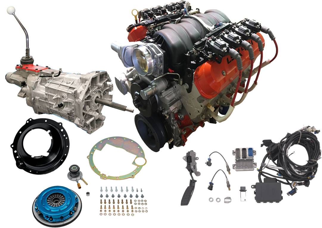 Lsx Crate Engine And Transmission Package