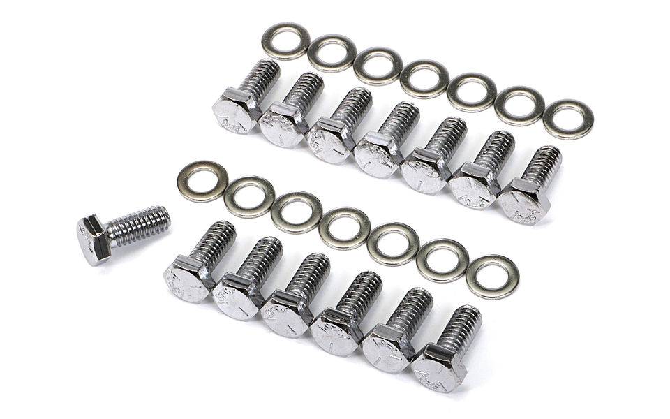 TD9232 Differential Cover Bolt Set, Chrome GM 14 Bolt Differential