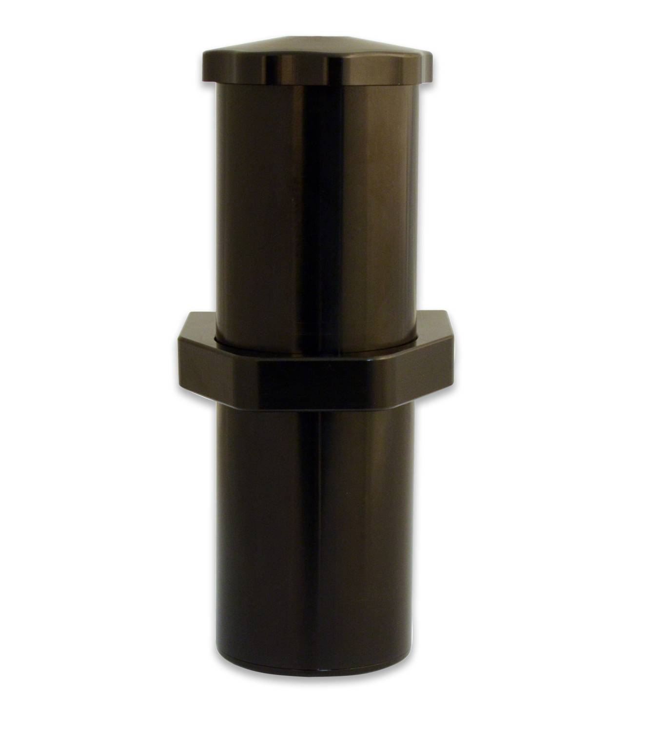 EMSMS10788MB Overflow Tank Billet Matte Black Eddie Motorsports