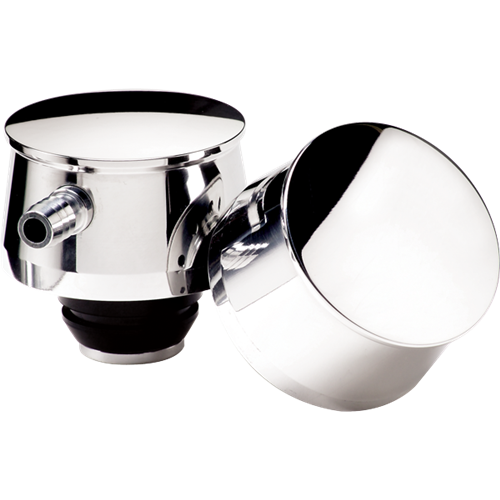 Breather Plain 1” Valve Cover Hole Polished Billet Specialties 20125