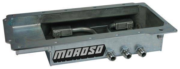 MOR21155 Moroso Dry Sump Oil Pan, GM LS Engines, Fully Fabricated Steel  Moroso Performance