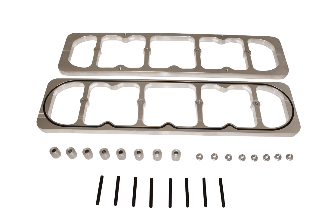 Valve Cover Adapter, Mounts SBC Valve Covers, On GM LS Cylinder Heads