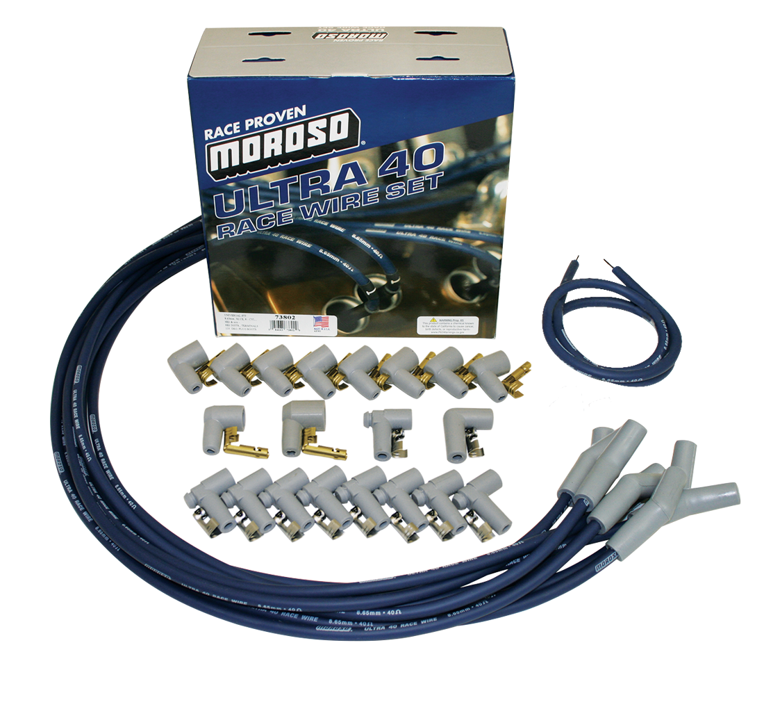 Ultra 40 Race Wire Universal Wire Set Moroso Performance 73802 - Pace  Performance Parts