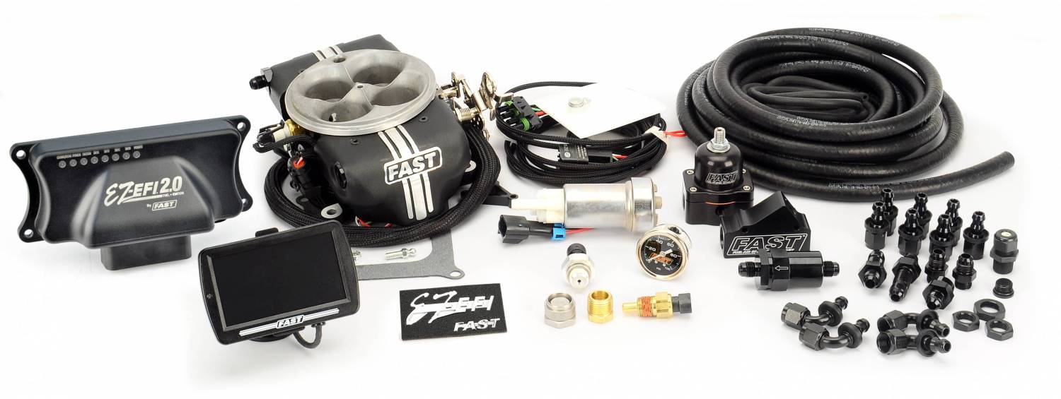 FST30401KIT EZEFI 2.0 Self Tuning Engine Control System; CarbtoEFI Master Kit (InTank Pump)