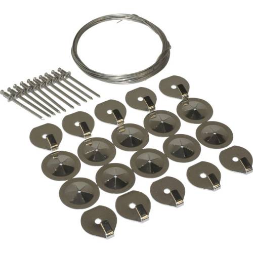 Heat Shield Tape and Fasteners - HP Power Anchor Kit