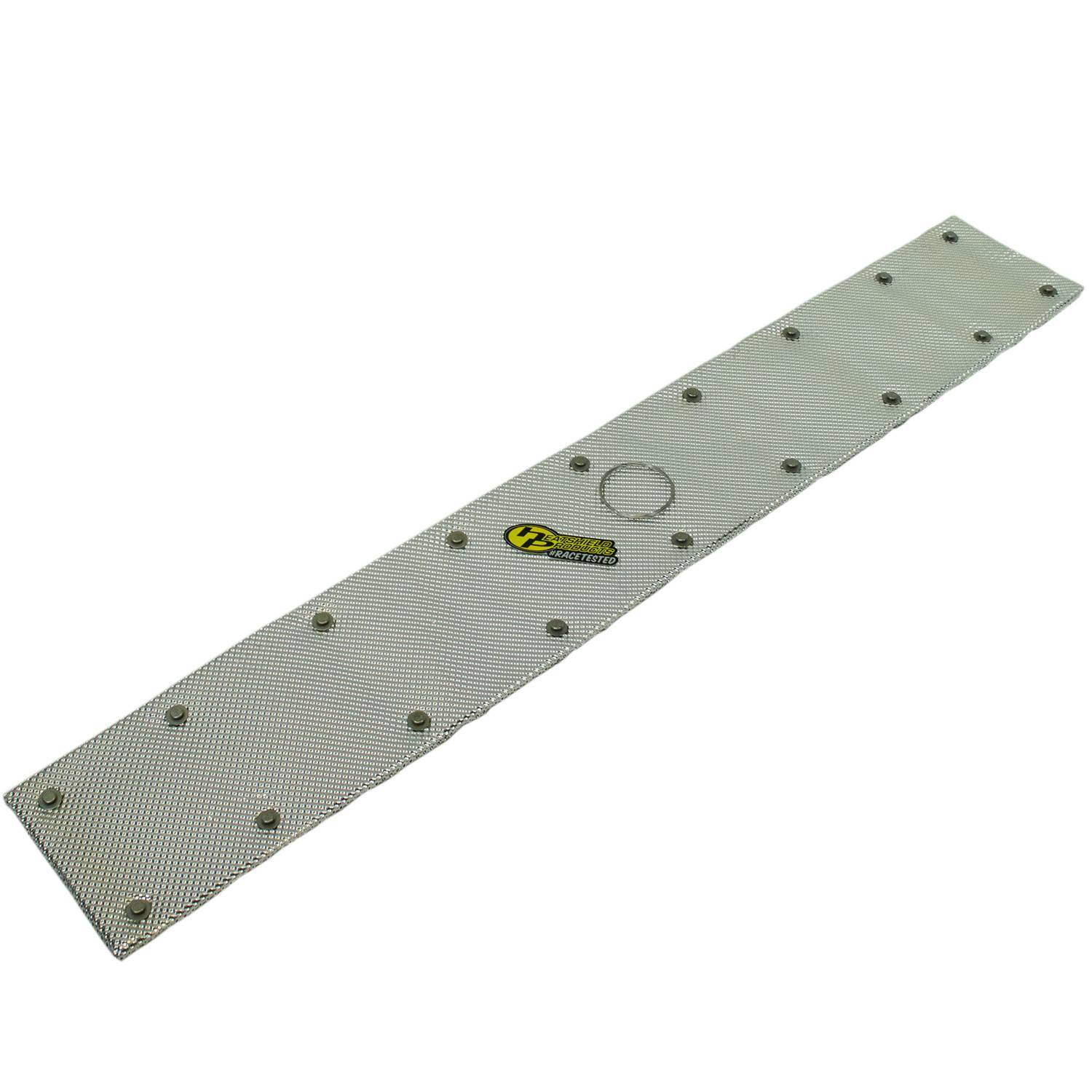 Exhaust Pipe Heat Shield Armor Pipe Kit 21/2 Inch Pipe x 4 Foot