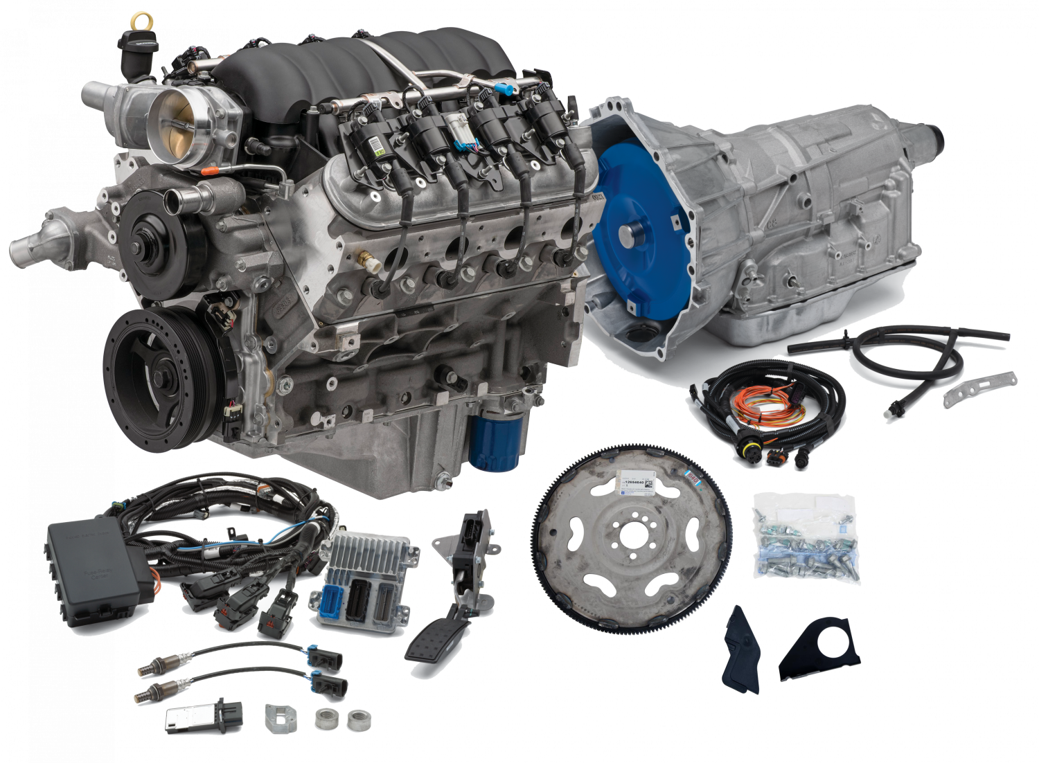 Chevrolet Performance LS3 495HP Engine with 4WD 6L80E 6Speed Auto Transmission Combo Package