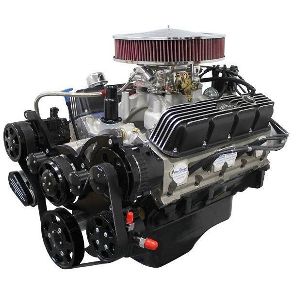 BPC4085CTCKB BluePrint Engines Mopar 408CI 465HP Stroker Crate Engine with  Black Front Drive