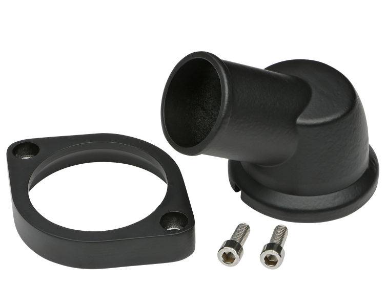 Trans Dapt Thermostat Housing LS 30 Degree Swivel Black 7464