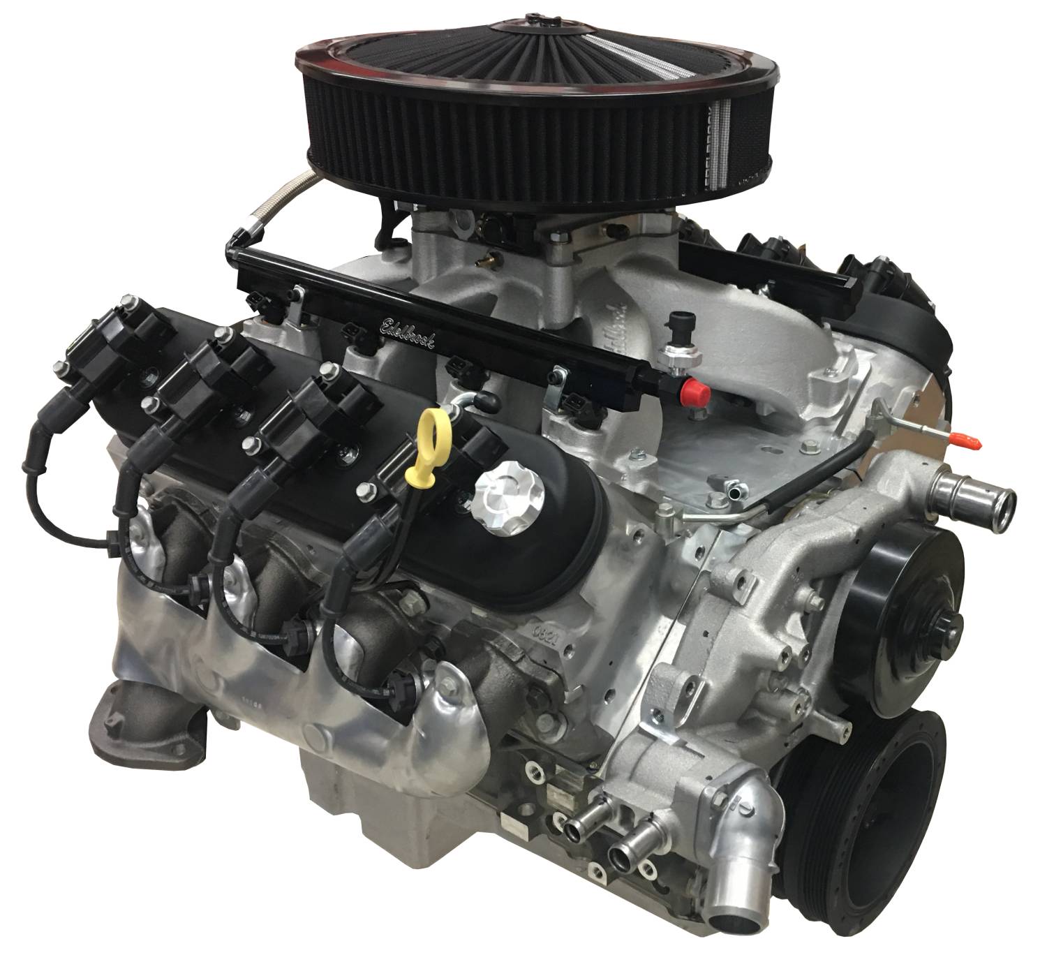 Ls3 Crate Engine By Pace Performance Prepped And Primed 430 Hp With Edelbrock Pro Flo 4 And Holley 1686