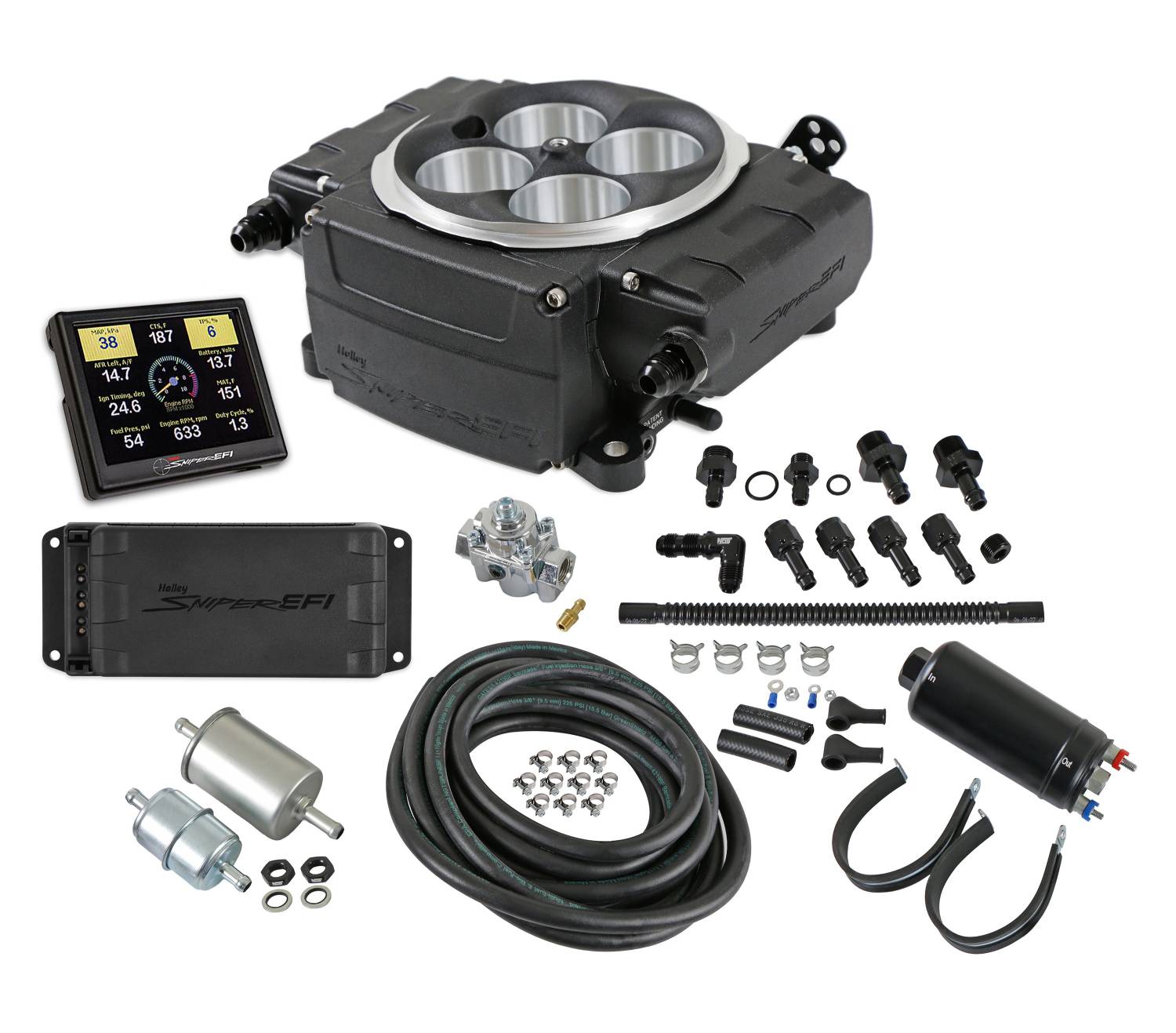 35591 Holley Sniper 2 EFI, Black