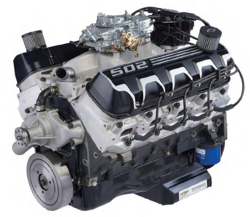 Big Block Crate Engine by Chevrolet Performance SP502 605 HP 19421200