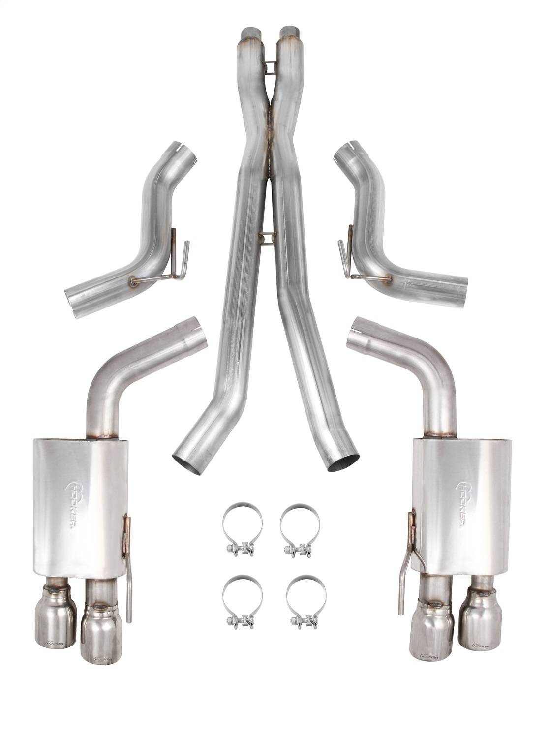 Hooker BH3360 Hooker Blackheart Cat-Back Exhaust System