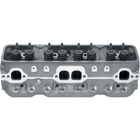 Aluminum D-port heads for Pontiac V-8