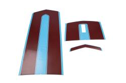 20990185- 2011-13 Camaro Convertible Synergy Stripe Package - Orange