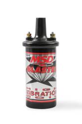 MSD - MSD Ignition Coil - Blaster Series - High Vibration - Black 8222