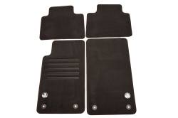 GM (General Motors) - 92279415 - 2014-17 Chevrolet Ss Front And Rear Molded Carpeted Floor Mats, Jet Black With Holden Logo